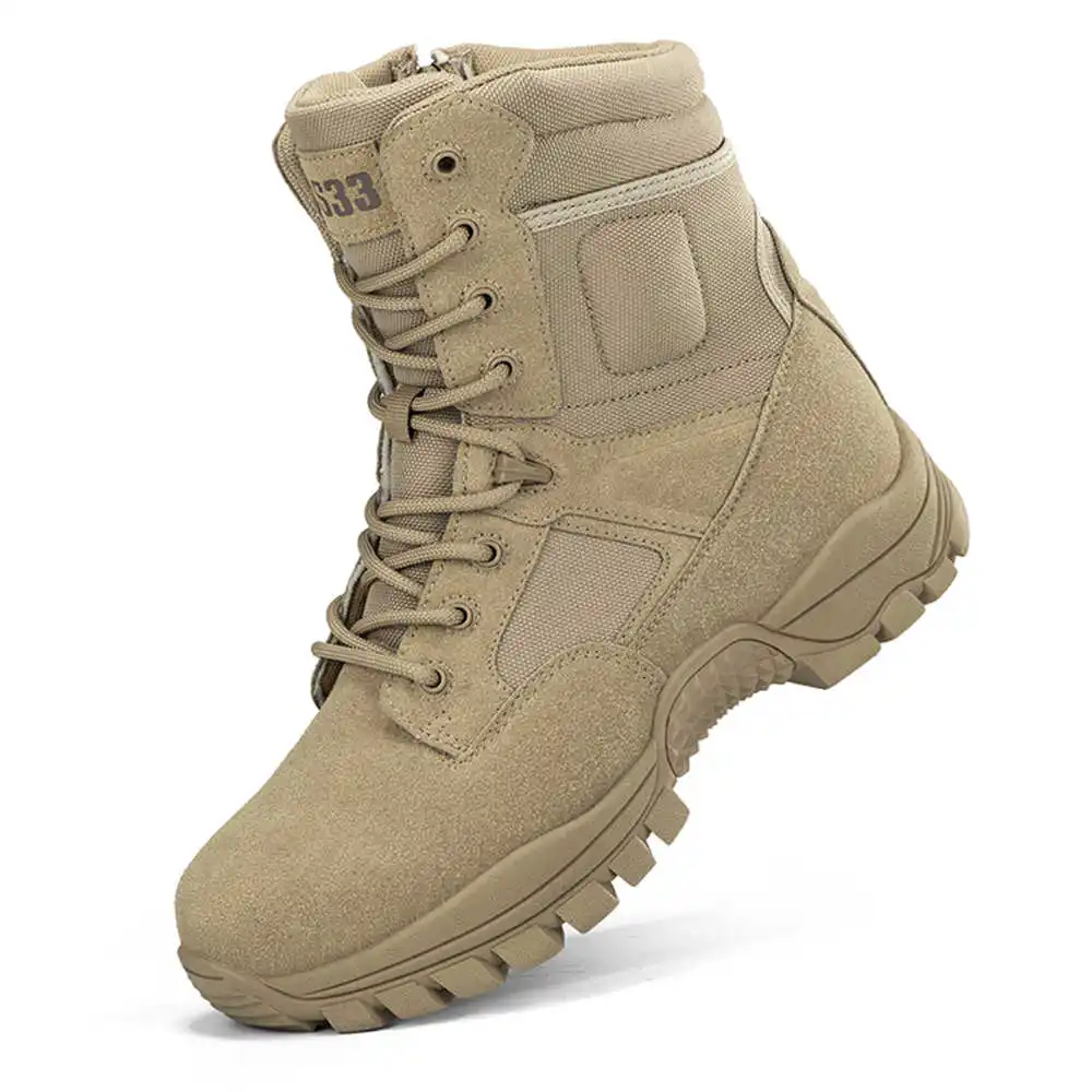 Tech Accessories Products - Botas de senderismo de cuero genuino