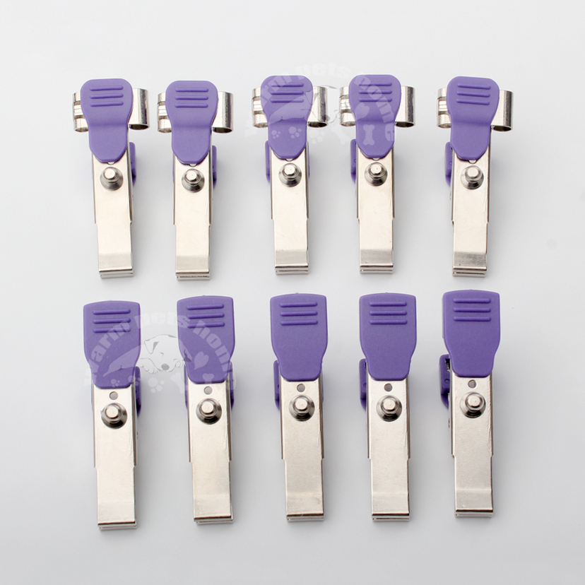 Vet Tech Accessories - Clip de cocodrilo reutilizable para animales,