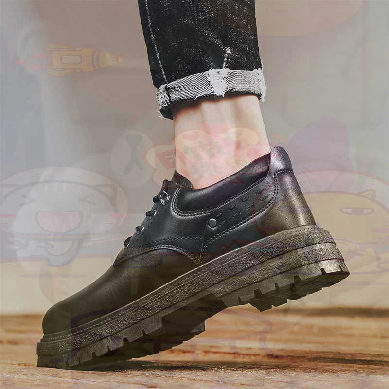 Tech Accessories Products - Zapatillas deportivas de cuero Natural oscuro
