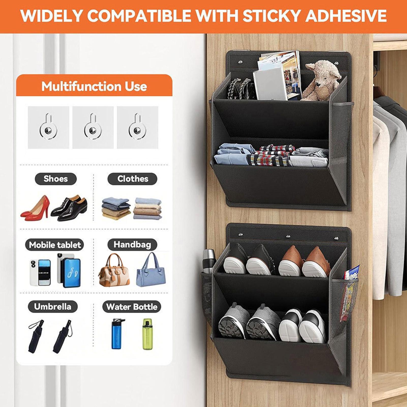 Zapatero Adhesivo para Pared d - Tech Room Accessories reseña y precio