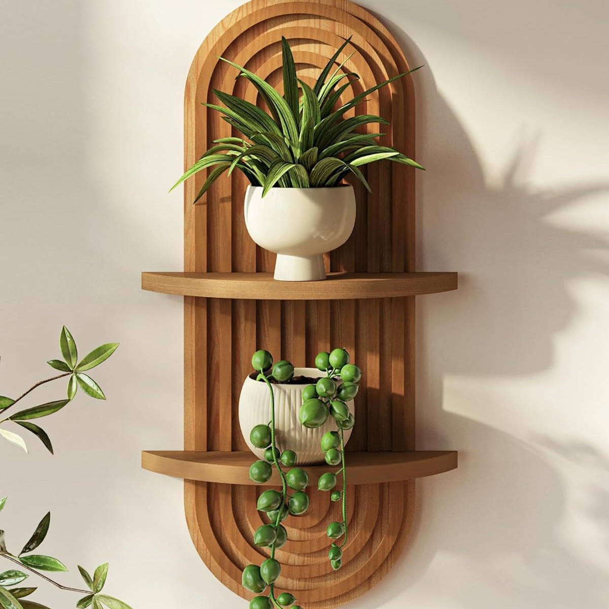 Estantes Flotantes de Madera,  - Tech Room Accessories reseña y precio
