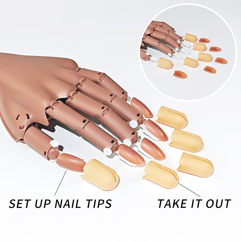 Práctica falsa de uñas, piezas - Tech Accessories Products reseña y precio