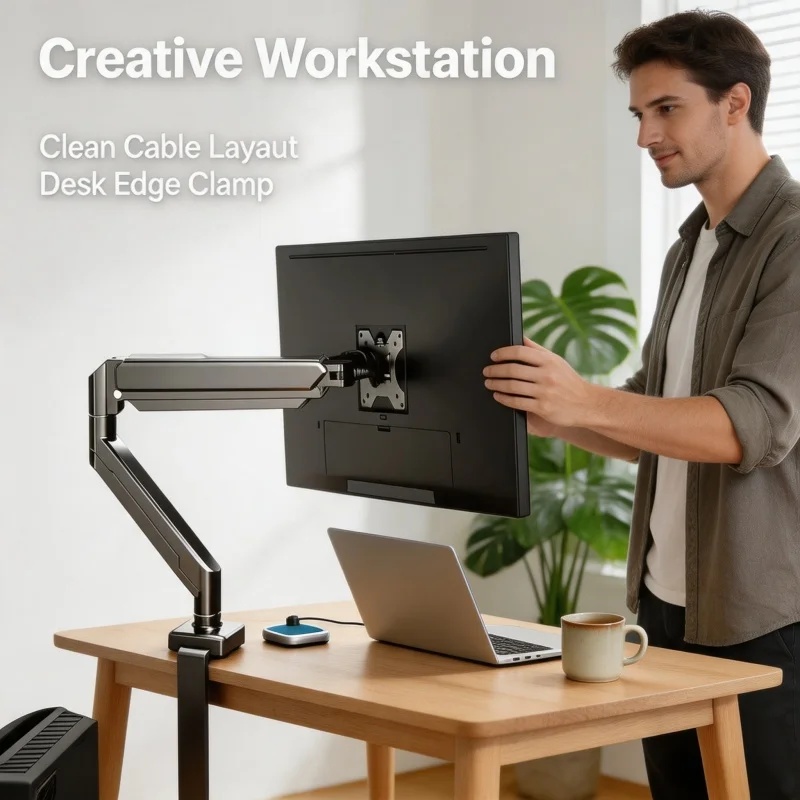 Soporte de montaje para un sol - Monitor Arm Single reseña y precio