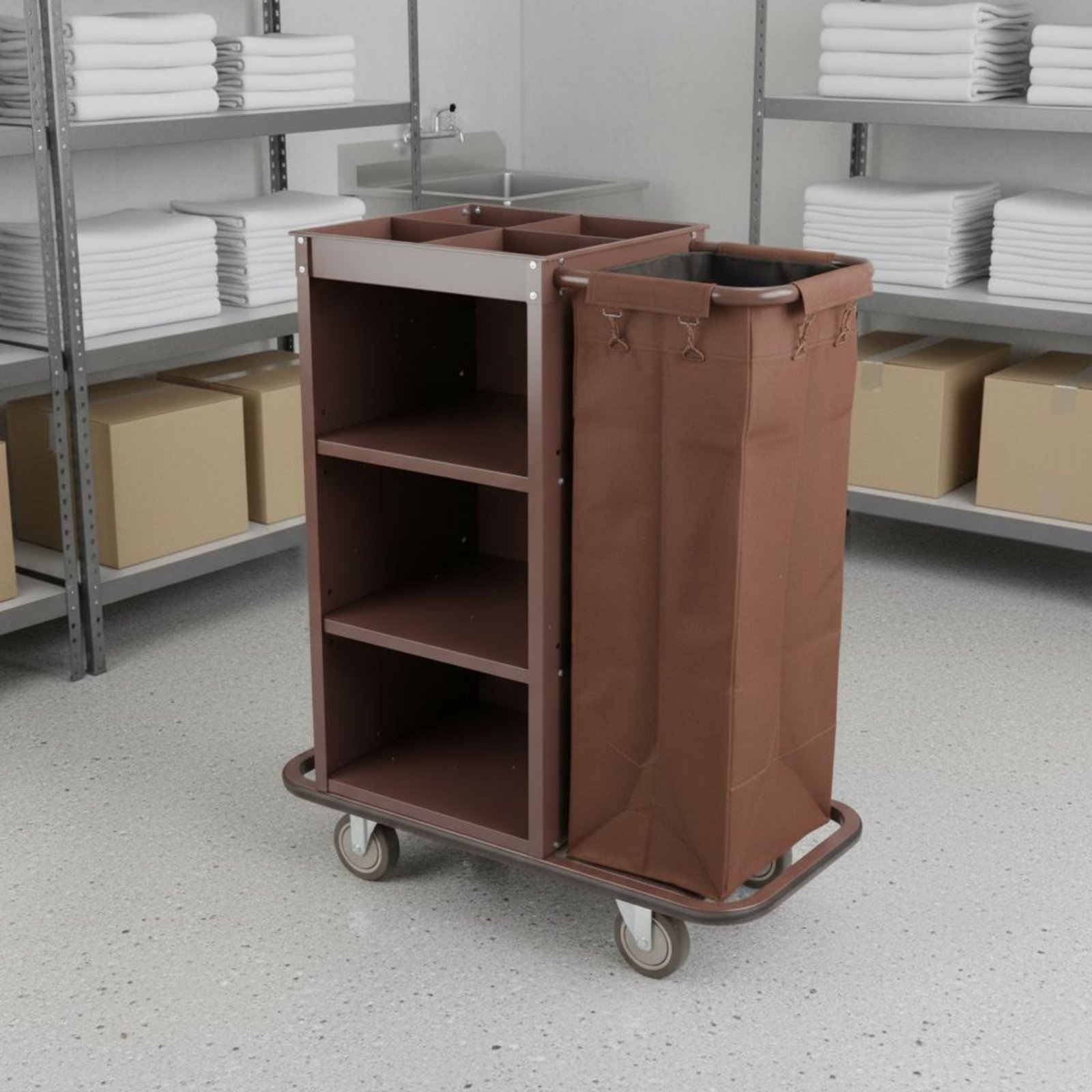 Carro de Limpieza Multifuncion - Tech Room Accessories reseña y precio