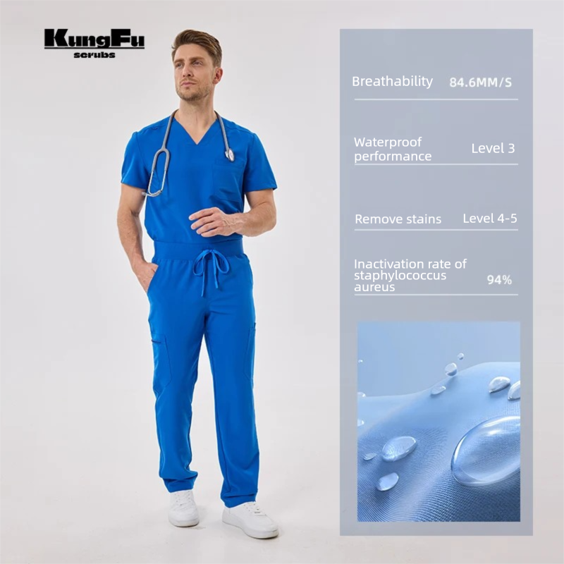 Uniformes Médicos KUNGFU SCRUB - Vet Tech Accessories reseña y precio